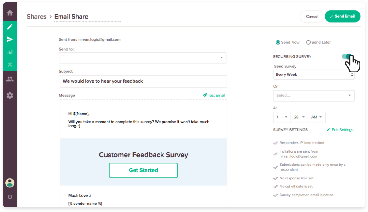 Form Builder Tool Free Form Builder Tool SurveySparrow