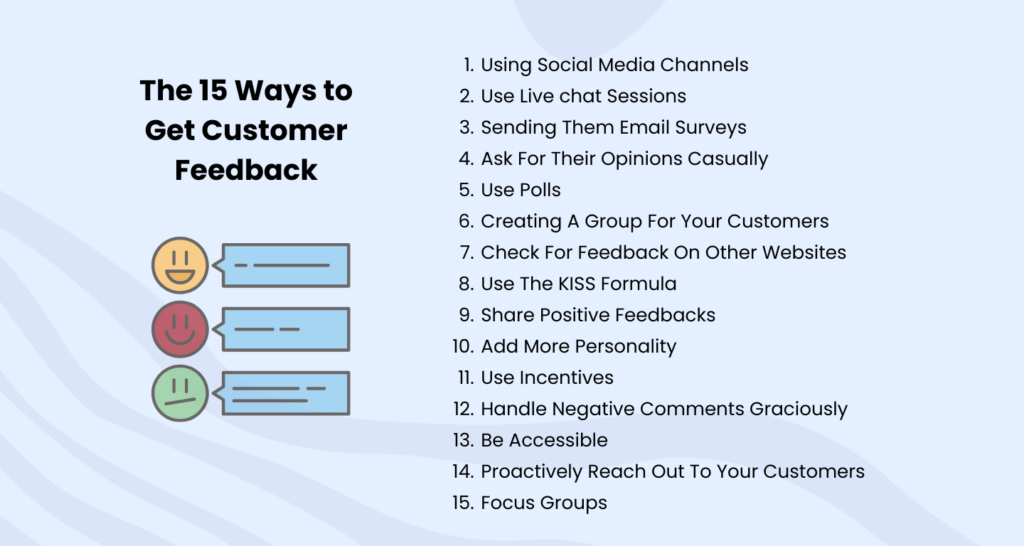 15 Effective Ways to Get Feedback From Customers