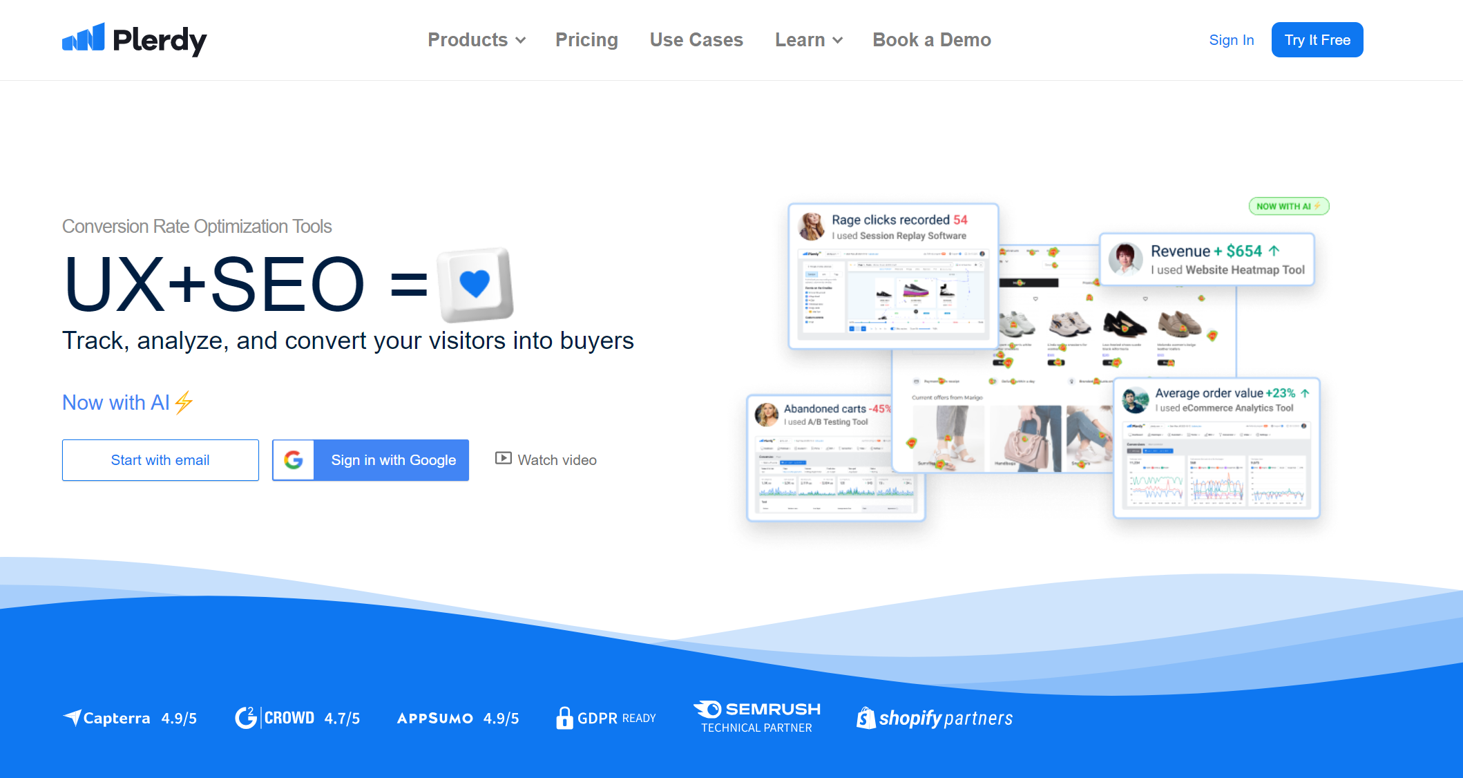 plerdy - customer feedback tool with seo